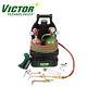 0384-0948 Victor Portable Tote Torch Kit Set Cutting Outfit With Cylinders