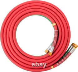 1/4 Grade T Cutting Torch Hose Oxygen Acetylene Hose for Welding Gas B F
