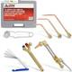 10 Pc Welding Kit Metal Cutting Torch Kit, Portable Cutting Torch Set Welder Too