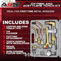 10 Pc Welding Kit Metal Cutting Torch Kit, Portable Cutting Torch Set Welder Too
