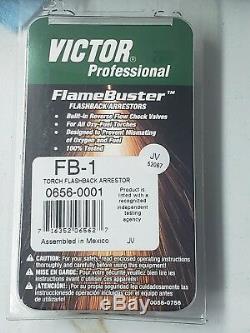(10) Victor Flash Back Arrestors Flame Buster Fb-1 cutting torch welding torch