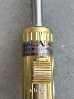10FT! Oxweld C-66 Cutting Torch ESAB Heavy Duty Welding 10' Cutting Torch 120