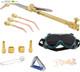 12 Pcs, Portable Gas Cutting Torch and Welding Kit with Welding Glasses and Acce