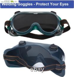 12 Pcs, Portable Gas Cutting Torch and Welding Kit with Welding Glasses and Acce