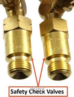 17 Oxy-Fuel Torch with Die Forged Brass Build Compatible with Victor Series