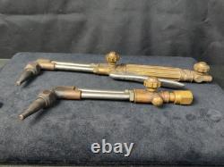 2 Brass Victor Cutting Welding Torches Model CA2461 & SST19000