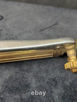 2 Brass Victor Cutting Welding Torches Model CA2461 & SST19000