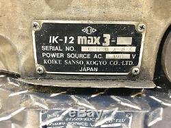 2004 Koike Aronson Ransome IK-12 Max-3 Metal Cutting Track torch Burner 120 Volt