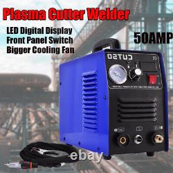 220V 50A Plasma Cutter Welding LCD Digital Air Cut Inverter Torch Machine