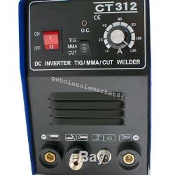 3 In1 TIG/MMA/CUT Plasma Cutter Welder Cutter Torch Welding Machine CT312 UPS