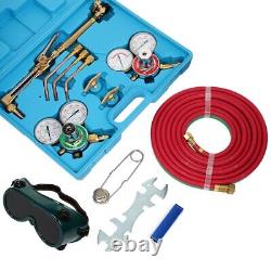 3 Nozzles Oxygen And Acetylene Welding Cutting Outfit Torch Gas Welder Tool