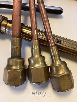 3 Victor Combination Cutting Torches With Welding/Brazing Tips