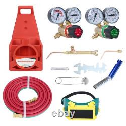 30V Oxy Acetylene Welding Cutting Torch Kit, Gas Welding Outfit Tote Kit