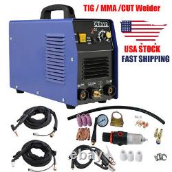 3In1 Combo TIG/MMA/CUT Air Plasma Cutter Welder Torch Welding Machine CT312 110V