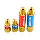 4 Oxygen/Acetylene FLASHBACK ARRESTOR + CHECK VALVE Set Torch Welding Cutting S