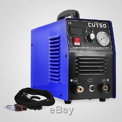 50A CUT-50 Inverter DIGITAL Air Plasma Cutter machine 110/220V fit all cut Torch