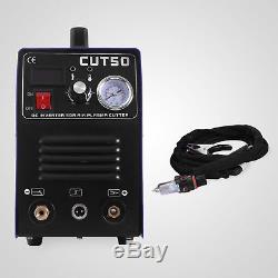 50A CUT-50 Inverter DIGITAL Air Plasma Cutter machine 110/220V fit all cut Torch
