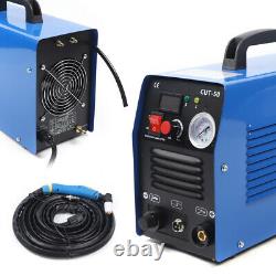 50A Plasma Cutter Welding Machine Digital Air Cutting Torch Inverter Machine Kit