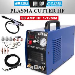 50A plasma cutter & PT31 cutting torch & consumables & 1-14mm cut thick NEW