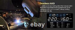 6 in1 MIG/CUT/TIG/MMA Welder 220V 250A Gas/Gasless Welding Machine Plasma Cutter