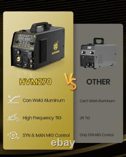 6 in1 MIG/CUT/TIG/MMA Welder 250A 220V Welding Machine Plasma Cutter Gas/Gasless