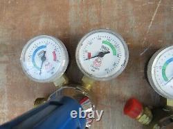 A Very Good Oxy Acetylene Gas Welding Cutting Torch Set With Boc Regulators