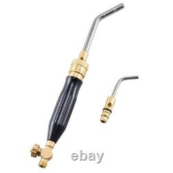 Acetylene Heating Torch Kit 149'' Hose, 2 Tips CGA200 Regulator Brazing