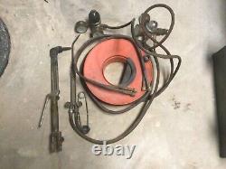 Acetylene Oxygen Cutting and Welding Torch, Hoses, and Guages