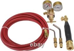 Air Acetylene Welding & Cutting Torch Set with CGA 200 Acetylene Regulator
