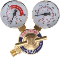 Air Acetylene Welding & Cutting Torch Set with CGA 200 Acetylene Regulator