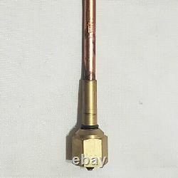 Airco 818 0400 Welding Brazing Torch Handle & 474 No. 3 Tip Concoa Light Duty