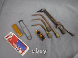 Airco Style 70 Size 1 3 & 8 Welding Brazing Torch Tips and Cutting Torch Extras