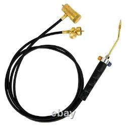 BLUEFIRE Oxypropane Welding Gas Cutting Torch Kit with Flint Lighter and Cyli