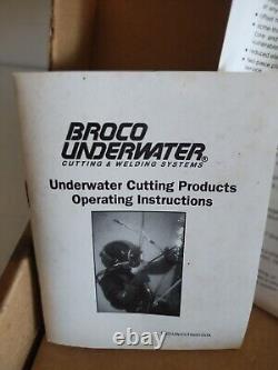 BROCO BR-22 Exothermic Underwater Welding Cutting Torch 100ft+ Hose