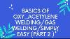Basics Of Oxy Acetylene Welding Gas Welding Simply Easy Part 2