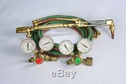 Bernzomatic Oxygen Acetylene Welding Kit (Used) SA-7543 141T Cutting Torch Etc