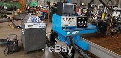C&G CNC 100, 200 amp Plasma Cutting Machine marking Gas Torch 9x14 water table