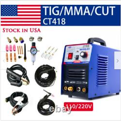 CT312 TIG/MMA/Cut 3IN1 Air Plasma Cutter Welder Welding Machine & Torches