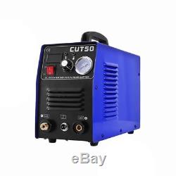 CUT50 Air Plasma Cutter Machine 230V 50A Compatible & Cutting Torch Max 12mm