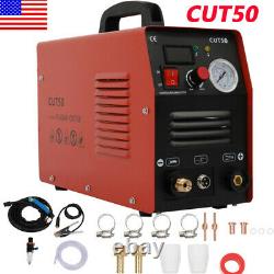 CUT50 Plasma Cutter Power Torch Welding Digital Air Cutting Inverter Machine USA