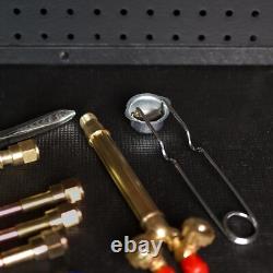 Complete Oxygen & Acetylene Torch Kit 10 Pieces for Easy Welding & Cutting