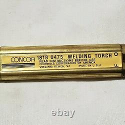 Concoa 1818 0475 Welding Brazing Torch Handle Airco Light Duty