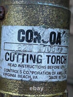 Concoa torch 822 9706 and uniweld 56 weld cutting torch lot