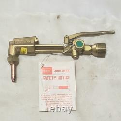Craftsman Harris Welding Cutting Torch Set Tips Brazing Light Duty NOS