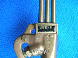 Craftsman Welding Torch 624.54741 Plus Cutting Attachment 624.54771 WithTips & Acc