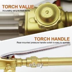 Cutting Torch, Oxygen Acetylene Welding Cutting Torch with 1-101 Cutting Nozz