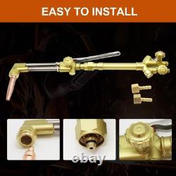 Cutting Torch, Oxygen Acetylene Welding Cutting Torch with 1-101 Cutting Nozz