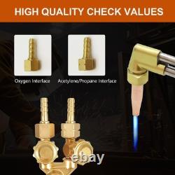 Cutting Torch, Oxygen Acetylene Welding Cutting Torch with 1-101 Cutting Nozz
