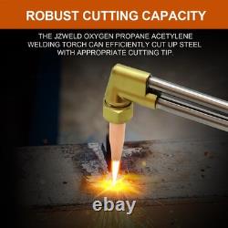 Cutting Torch, Oxygen Acetylene Welding Cutting Torch with 1-101 Cutting Nozz