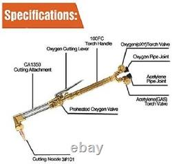 Cutting Torch Oxygen/Acetylene Welding Victor Style CA1350 100FC torch handle US